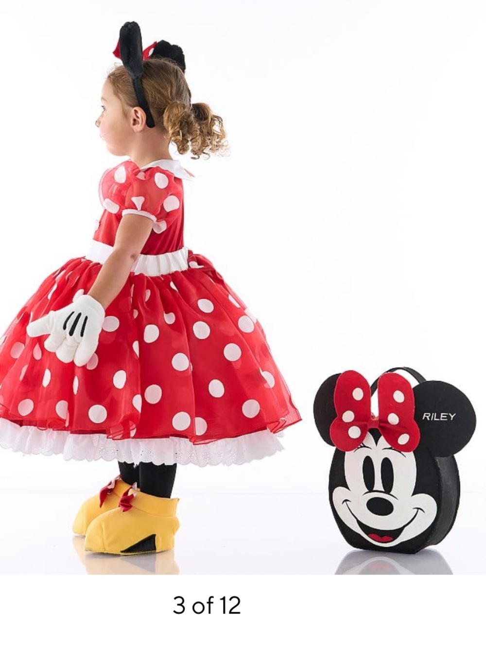 Pottery Barn Kids Minnie Mouse Costume Great Condition - Picture 2 of 7